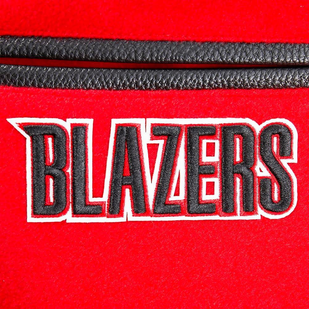 image:imagePro Standard NBA boys Pro Standard Big Boys Nba Classic Chenille Wool Varsity JacketRedBlack