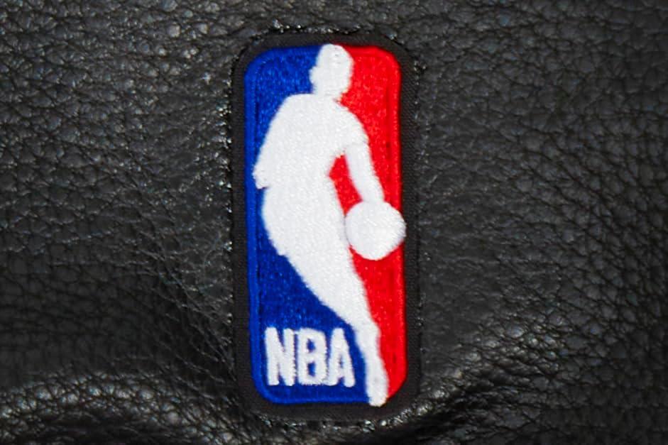 image:imagePro Standard NBA boys Pro Standard Big Boys Nba Classic Chenille Wool Varsity JacketRedBlack