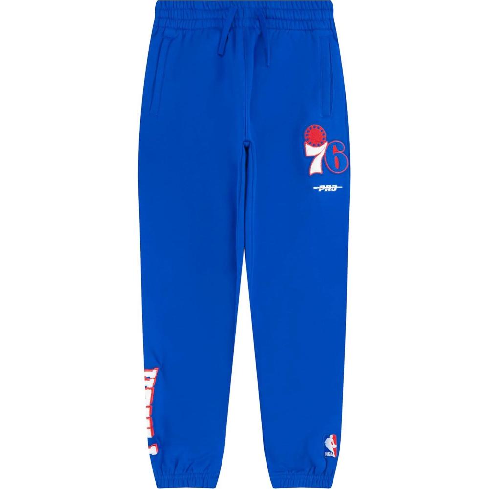 image:imagePro Standard NBA Boys Big Boys NBA Classic Chenille Fleece SweatpantRoyal Blue