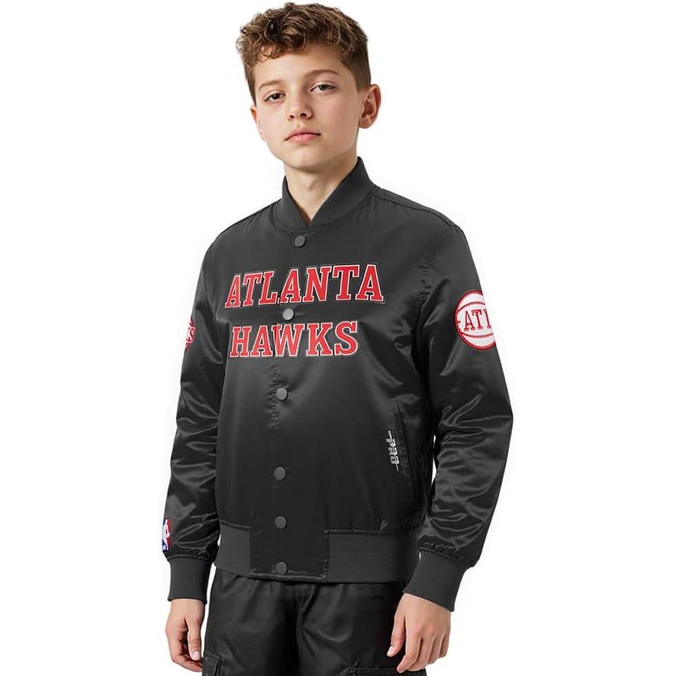 image:imagePro Standard NBA boys Pro Standard Big Boys Nba Classic Chenille Satin Jacket