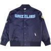 Pro Standard NBA boys Pro Standard Big Boys Nba Classic Chenille Satin Jacket(Midnight Navy)