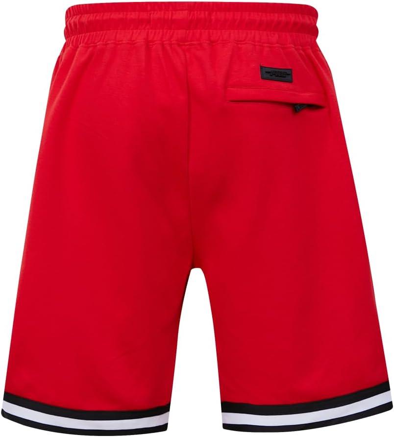 image:imageMens NBA Classic Chenille Cotton Double Knit Athletic ShortRed
