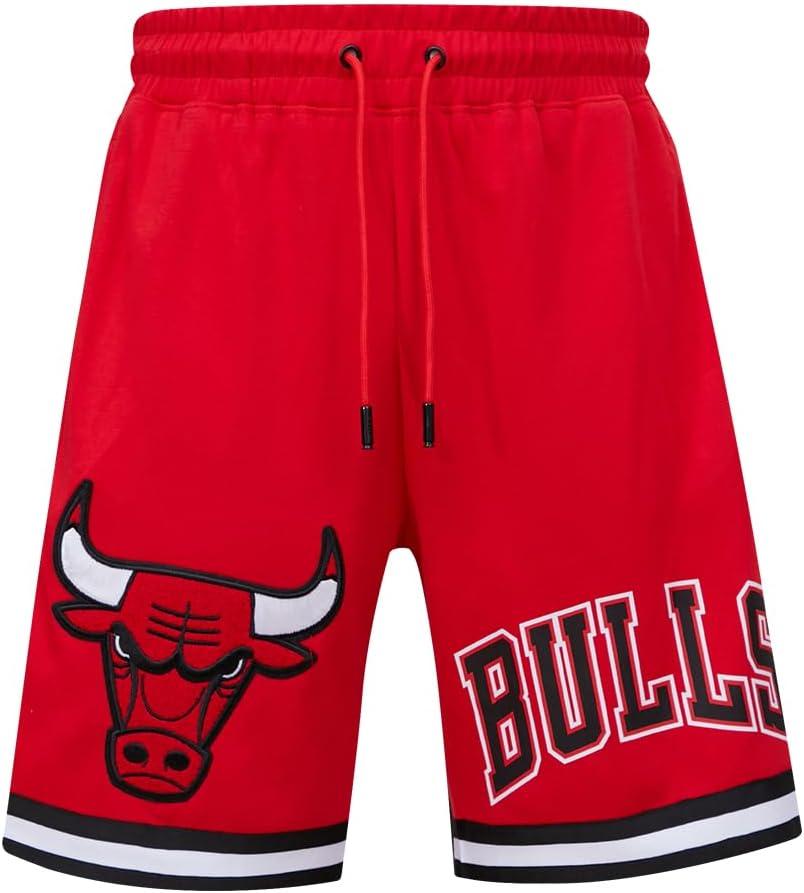 image:imageMens NBA Classic Chenille Cotton Double Knit Athletic ShortRed