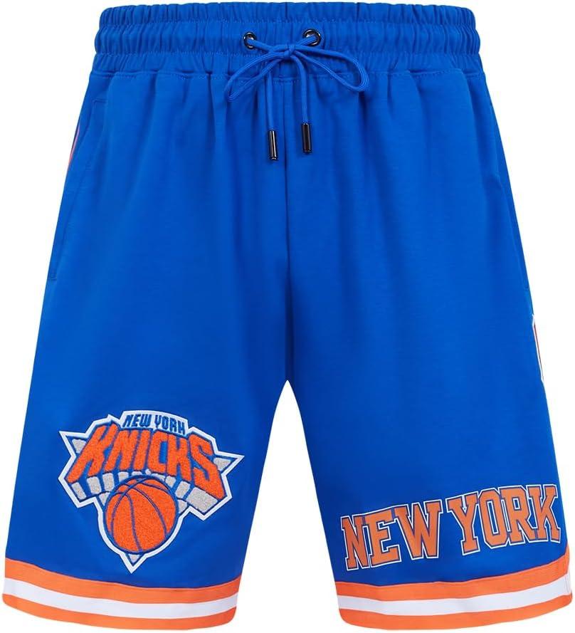image:imageMens NBA Classic Chenille Cotton Double Knit Athletic ShortRoyal Blue