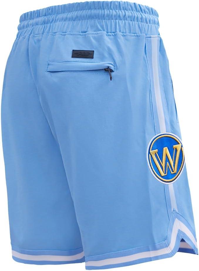 image:imageMens NBA Classic Chenille Cotton Double Knit Athletic ShortUniversity Blue