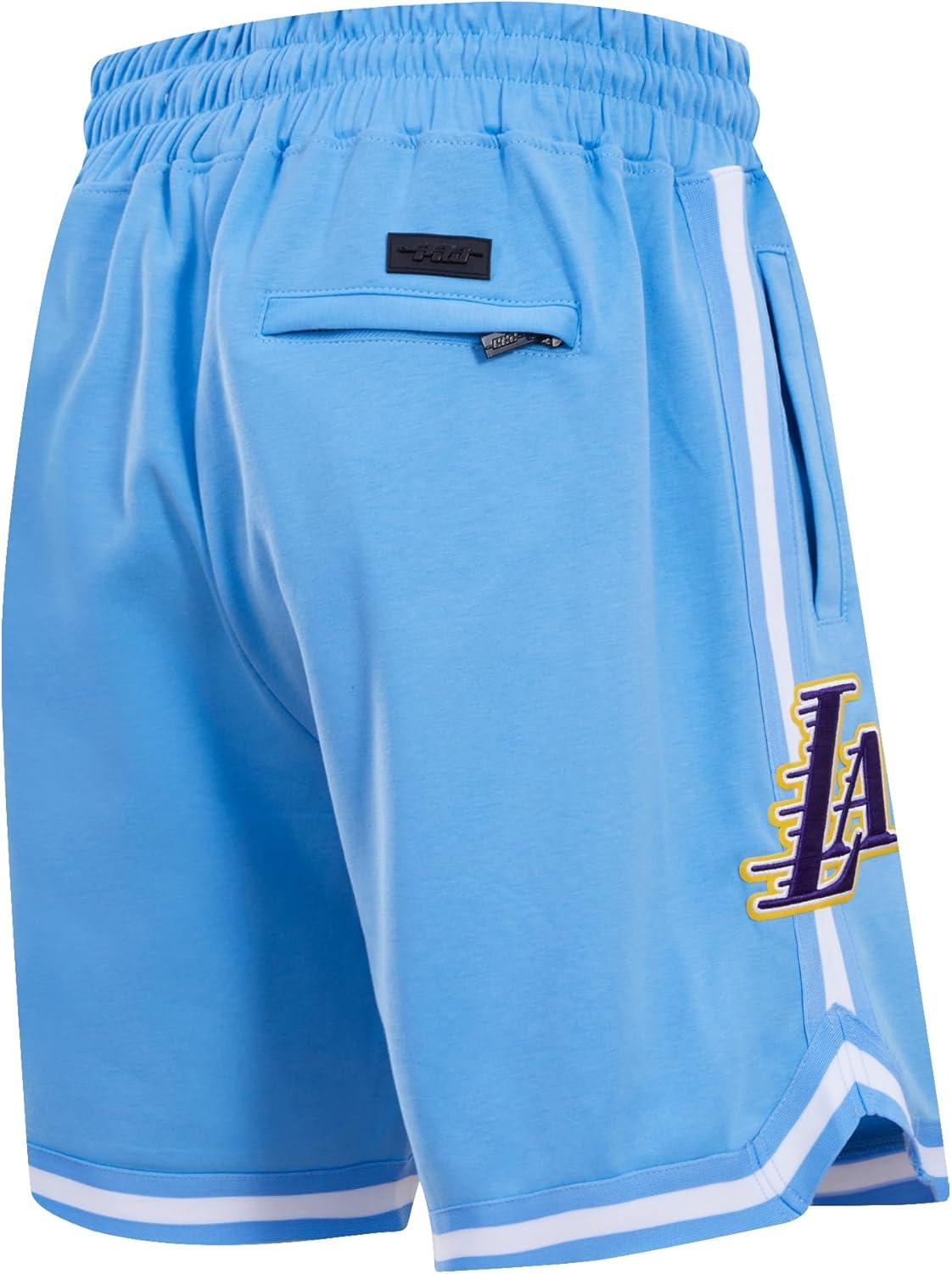 image:imageMens NBA Classic Chenille Cotton Double Knit Athletic ShortUniversity Blue
