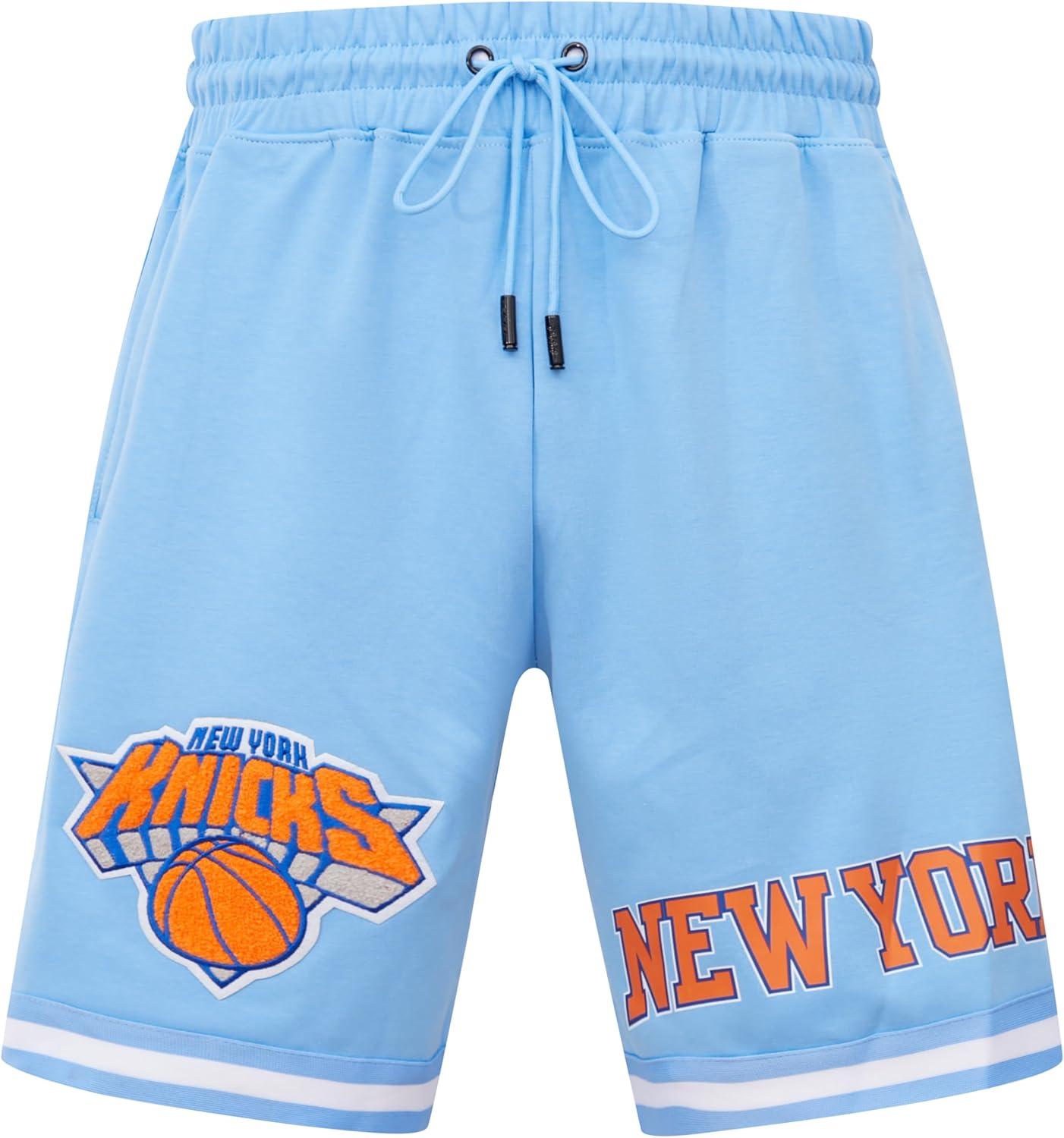 image:imageMens NBA Classic Chenille Cotton Double Knit Athletic ShortUniversity Blue