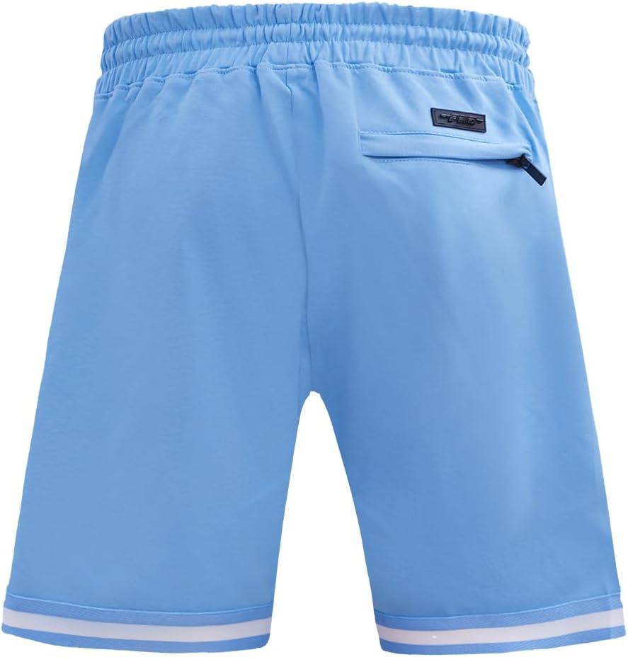 image:imageMens NBA Classic Chenille Cotton Double Knit Athletic ShortUniversity Blue