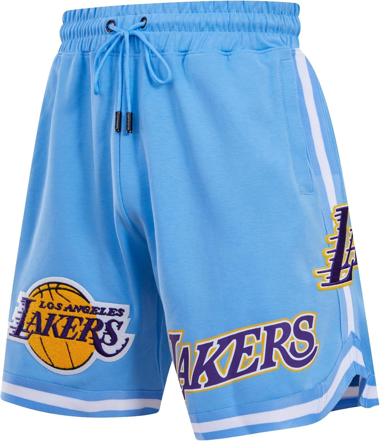 image:imageMens NBA Classic Chenille Cotton Double Knit Athletic ShortUniversity Blue
