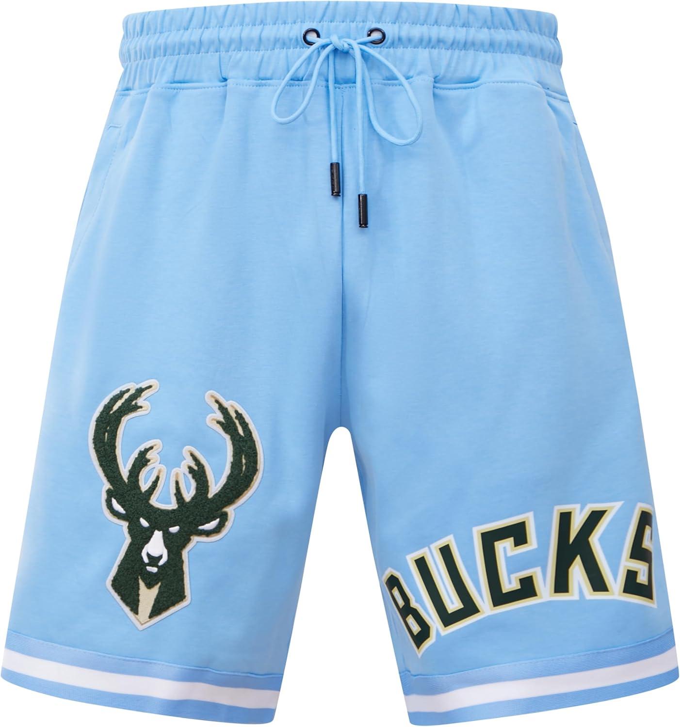 image:imageMens NBA Classic Chenille Cotton Double Knit Athletic ShortUniversity Blue
