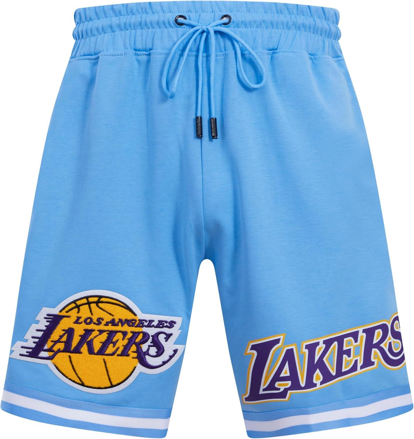 image:imageMens NBA Classic Chenille Cotton Double Knit Athletic ShortUniversity Blue