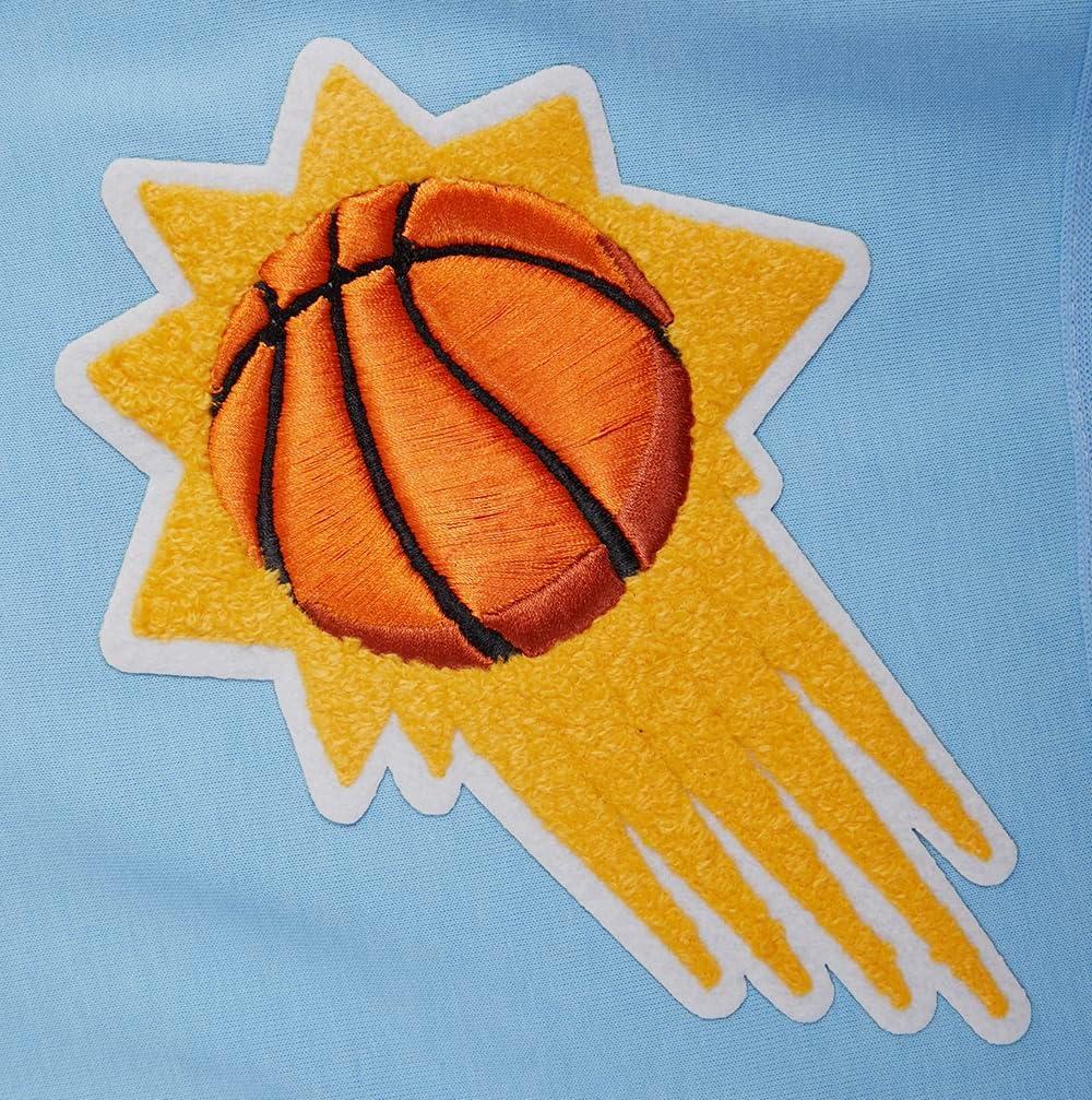 image:imageMens NBA Classic Chenille Cotton Double Knit Athletic ShortUniversity Blue