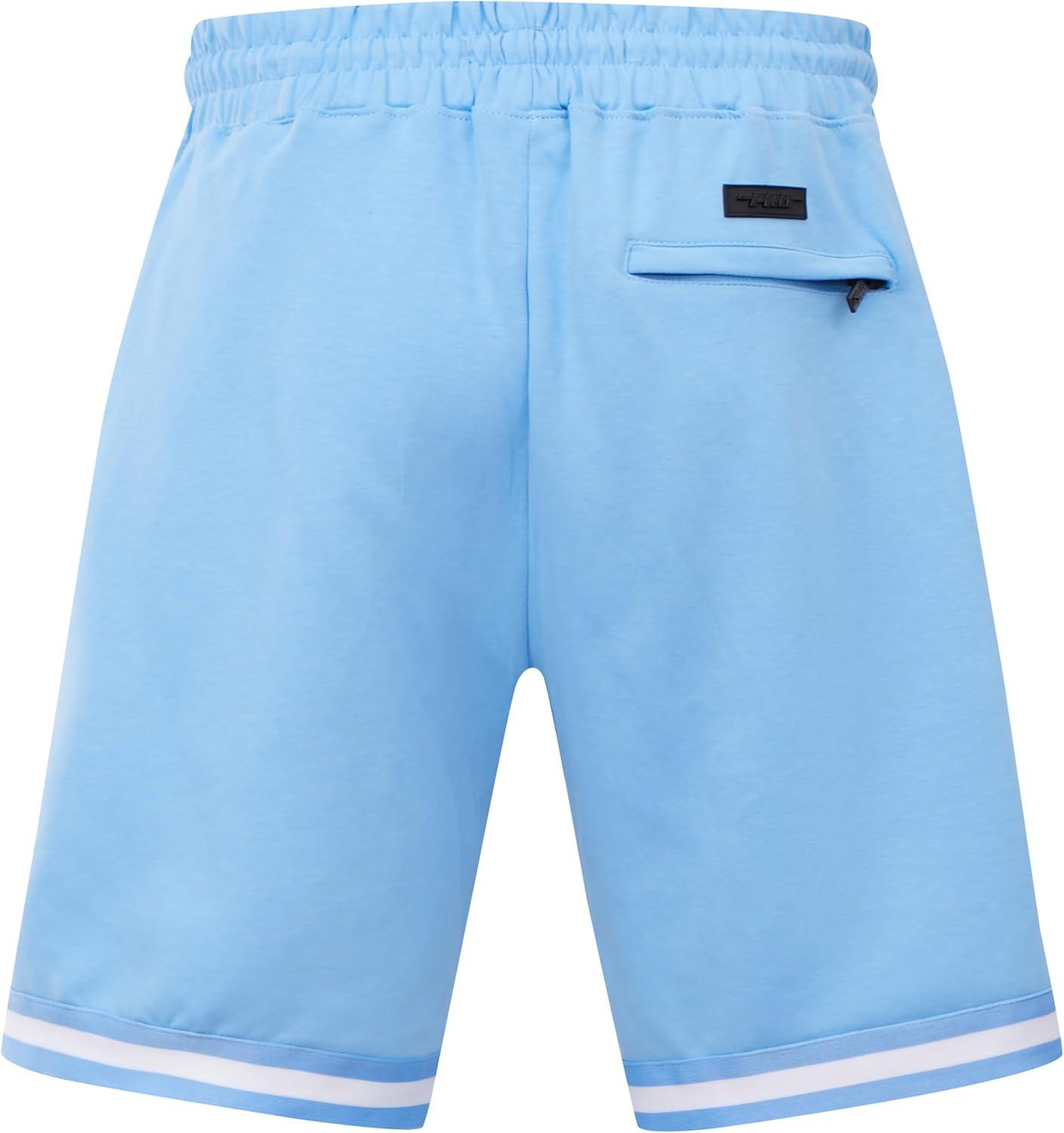 image:imageMens NBA Classic Chenille Cotton Double Knit Athletic ShortUniversity Blue