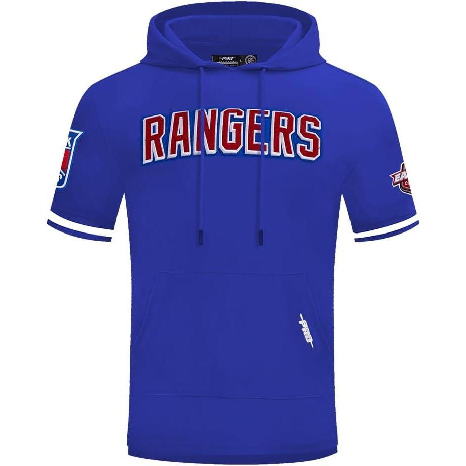 image:imagePro Standard NHL mens Mens Nhl Classic Chenille Cotton Double Knit Short Sleeve HoodieTeam Color