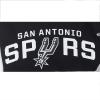 Mens NBA Classic Chenille Cotton Double Knit Athletic Short(Black/Gray)