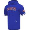 Pro Standard NHL mens Mens Nhl Classic Chenille Cotton Double Knit Short Sleeve Hoodie(Team Color)