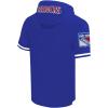 Pro Standard NHL mens Mens Nhl Classic Chenille Cotton Double Knit Short Sleeve Hoodie(Team Color)