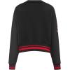 Pro Standard Womens NBA Retro Classics Brushed Back French Terry Crewneck Sweatshirt(Black)