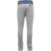 Pro Standard Mens NBA Mash Up Rib Sweatpant(Heather Grey/Royal/Orange)