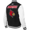 Pro Standard Mens College Classic Chenille Wool Varsity Jacket(Black)