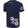 Chicago Bears DIY Pick Stitch Men’s Single Jersey Tee by Pro Standard(Midnight Navy)