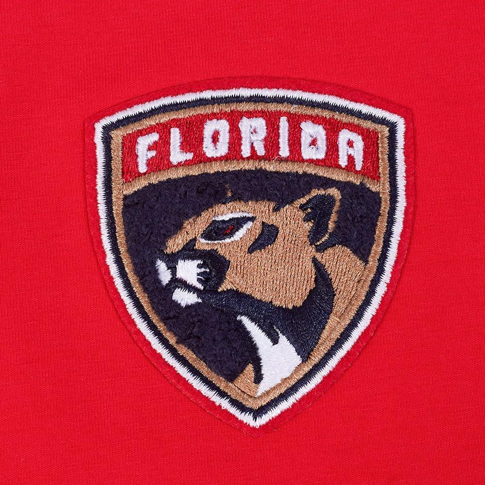image:imagePro Standard NHL Womens Womens NHL Classic Chenille Cotton Single Jersey Short Sleeve Boxy TeeRed