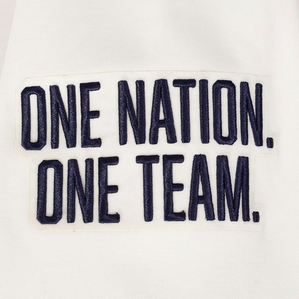 image:imagePro Standard Mens US Soccer Classic Chenille Pull Over HoodieEggshell