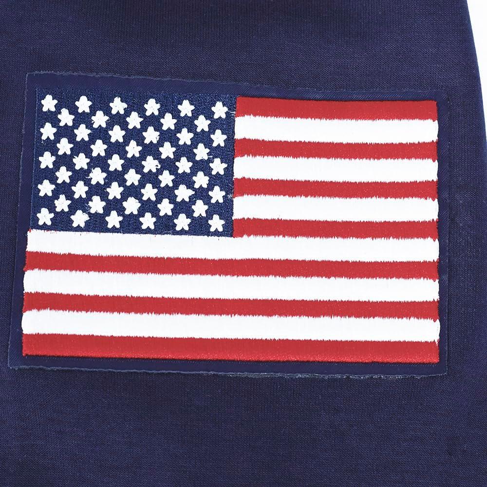 image:imagePro Standard Mens US Soccer Classic Chenille Pull Over HoodieMidnight Navy