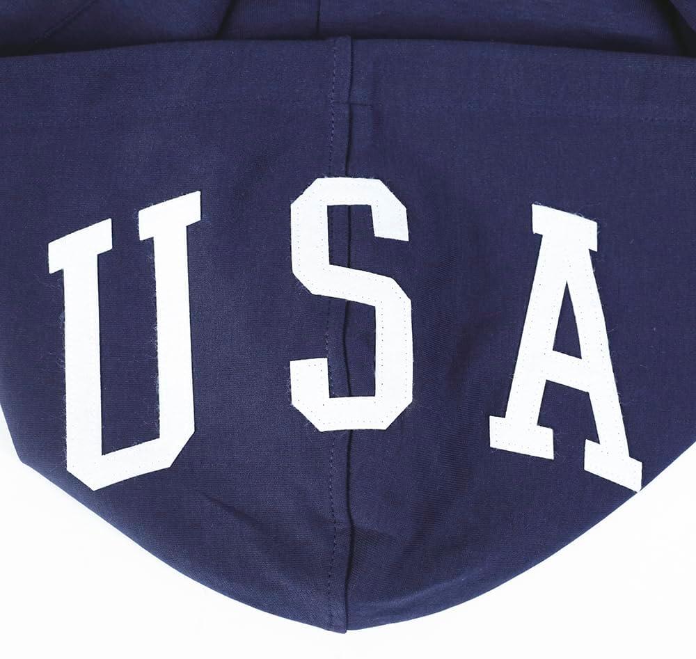image:imagePro Standard Mens US Soccer Classic Chenille Pull Over HoodieMidnight Navy