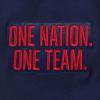 Pro Standard Mens U.S. Soccer Classic Chenille Full Zip Hoodie(Midnight Navy)