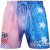 Pro Standard Mens U.S. Soccer Sublimated Mesh Woven Short(Red/White/Blue)