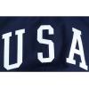 Pro Standard National Teams mens Mens Usmnt Classic Chenille Cotton Double Knit Full Zip Hoodie(Midnight Navy)