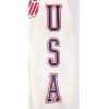 Pro Standard National Teams mens Mens Usmnt Classic Chenille Satin Jacket(Eggshell/ Red)