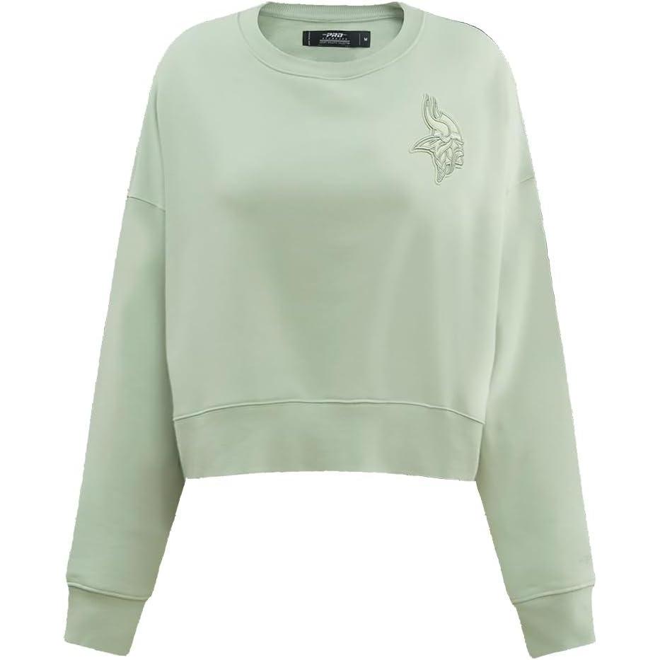 image:imagePro Standard Neutral Womens NFL Los Angeles Chargers Fleece CrewneckMoss