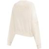 Pro Standard Neutral Women’s NFL Los Angeles Chargers Fleece Crewneck(Eggshell)