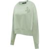 Pro Standard Neutral Women’s NFL Los Angeles Chargers Fleece Crewneck(Moss)