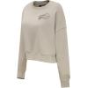 Pro Standard Neutral Women’s NFL Los Angeles Chargers Fleece Crewneck(Taupe)