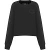 Pro Standard Neutral Women’s NFL Los Angeles Chargers Fleece Crewneck(Black)