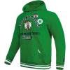 Pro Standard Mens NBA Classic Chenille Pull Over Hoodie(Kelly Green)