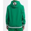 Pro Standard Mens NBA Classic Chenille Pull Over Hoodie(Kelly Green)