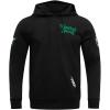 Pro Standard Mens NBA Classic Chenille Pull Over Hoodie(Red/Black)