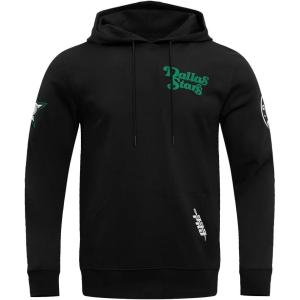 Pro Standard Mens NBA Classic Chenille Pull Over Hoodie(Red/Black)