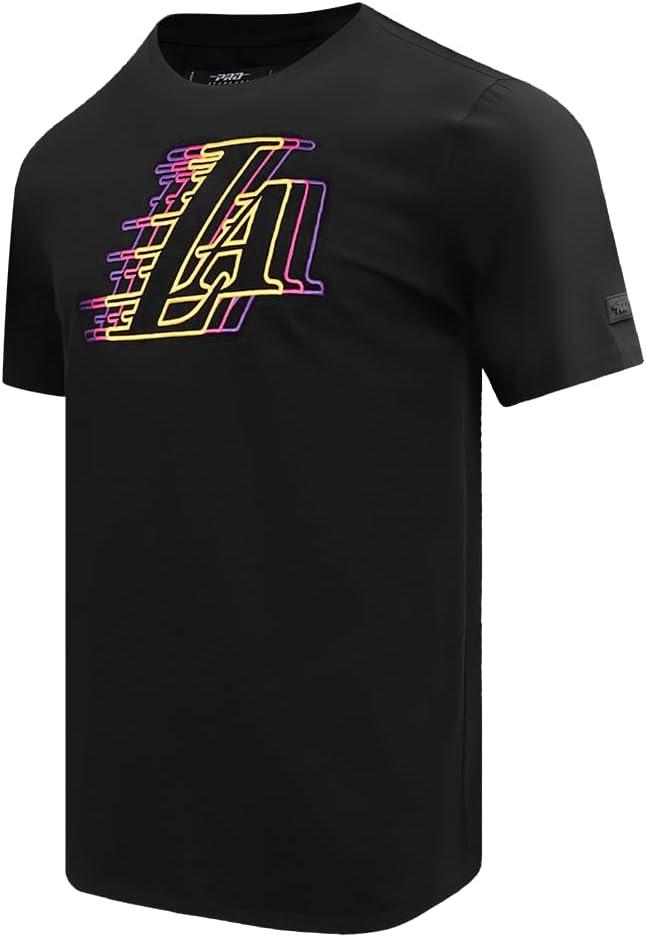 image:imagePro Standard NBA Mens Mens NBA Echo Logo Cotton Short Sleeve TeeBlack
