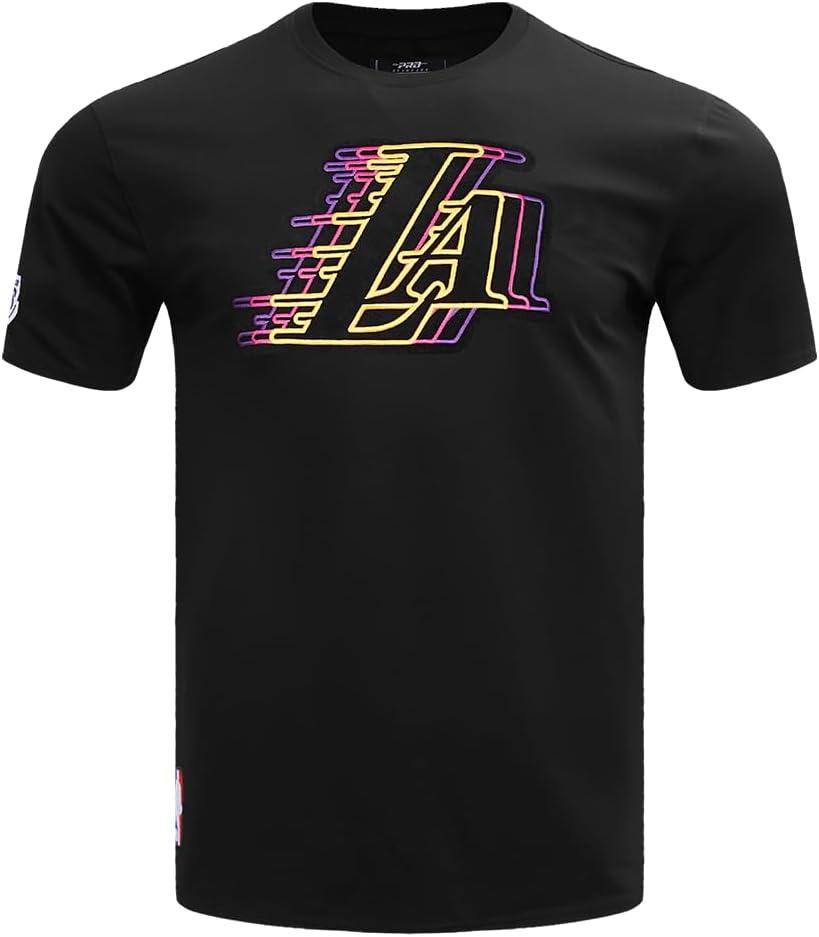 image:imagePro Standard NBA Mens Mens NBA Echo Logo Cotton Short Sleeve TeeBlack