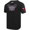 Pro Standard NBA Mens Mens NBA Echo Logo Cotton Short Sleeve Tee(Black)