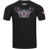 Pro Standard NBA Mens Mens NBA Echo Logo Cotton Short Sleeve Tee(Black)