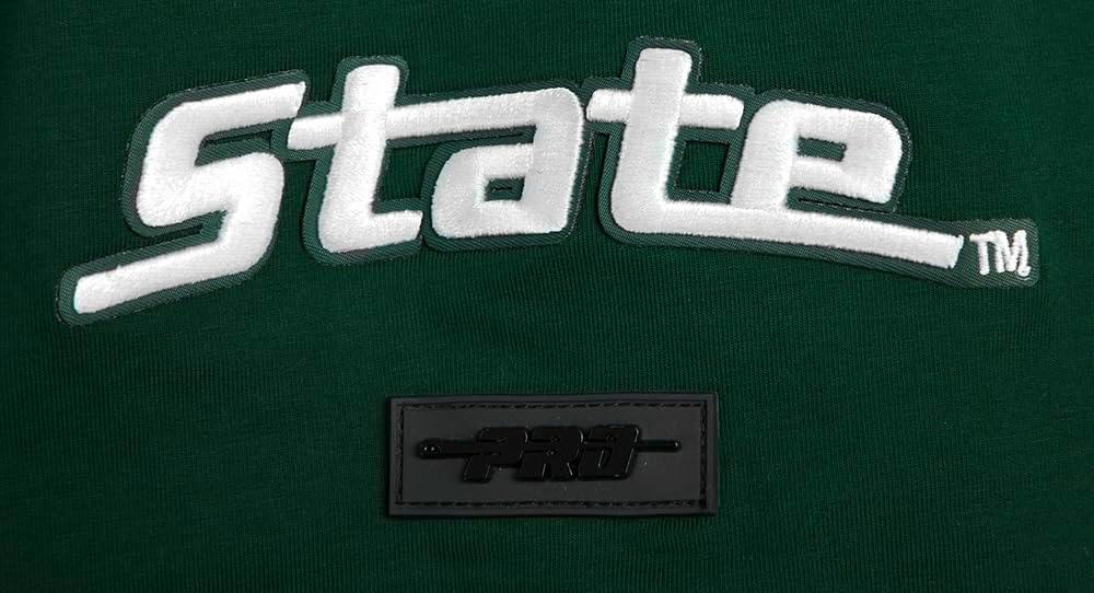 image:imageMens College Classic Chenille Short Sleeve TeeForest Green