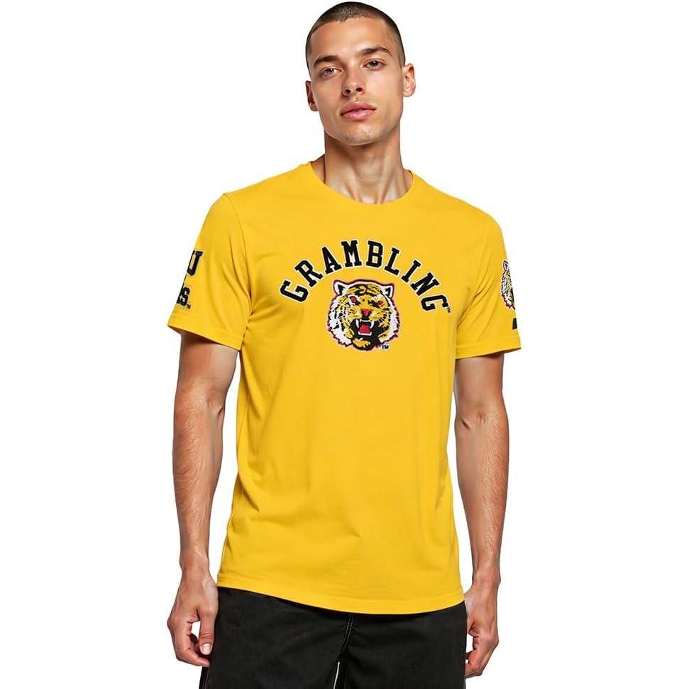 image:imageMens College Classic Chenille Short Sleeve TeeYellow