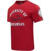 Mens College Classic Chenille Short Sleeve Tee(Cardinal Red)