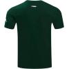 Mens College Classic Chenille Short Sleeve Tee(Forest Green)